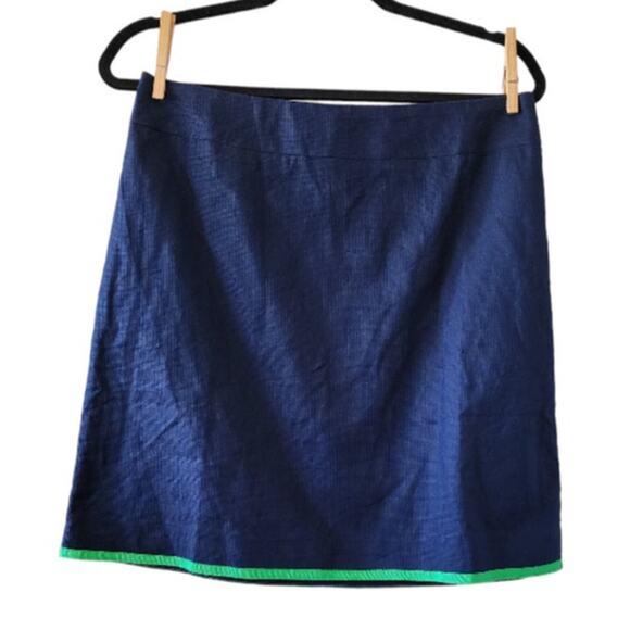 Reimagined by J.Crew Factory Tipped Skirt in Basketweave Size 10 - Picture 1 of 7